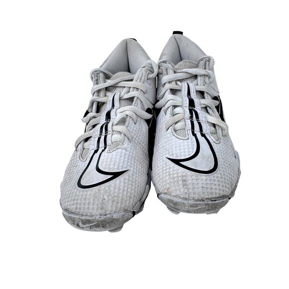 Nike Alpha Menace 3 Shark Football‎ Cleats Men's 13C White Fast Flex CV0581-100 - Picture 5 of 9